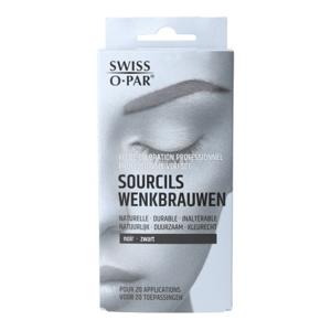 Swiss O-Par Professionele verfset wenkbrauwen zwart