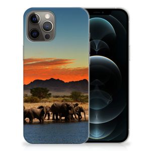 iPhone 12 Pro Max TPU Hoesje Olifanten