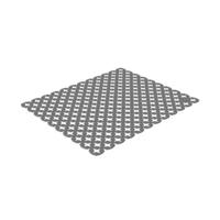 Rotho space wonder gootsteenmat 40x33.3x0.4 cm cool grey