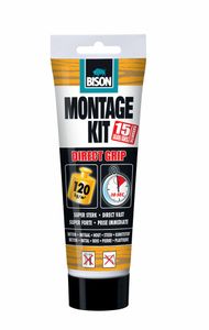 Bison Montagekit Direct Grip Tub 250G*6 Nlfr - 6306821 - 6306821