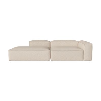 Bolia Cosima 3-zits bank 300 cm open eind links Monza beige