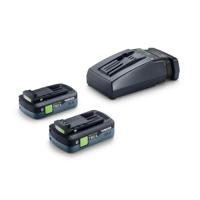 Festool 18V 2xTBX4/TCL6 Energie-set - 578731