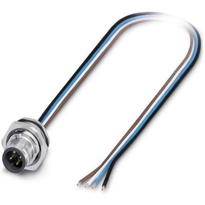 Phoenix Contact 1556618 Sensor/actuator inbouwconnector M12 Aantal polen (sensoren): 4 Stekker, inbouw 0.50 m 1 stuk(s)