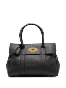 Mulberry sac à main Bayswater en cuir - Noir