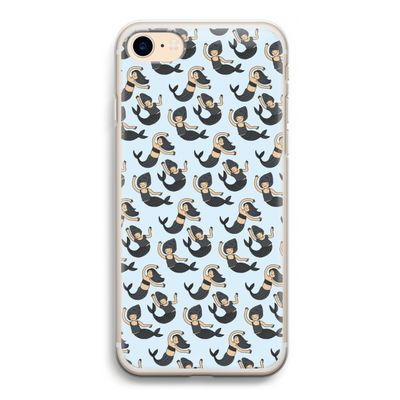 Zeemeermin: iPhone 7 Transparant Hoesje