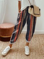 Casual Loose Striped Pants