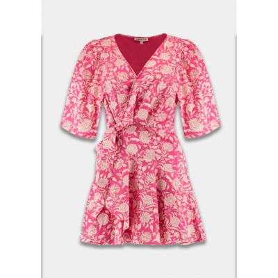 Harper & Yve - Roze | Dames | Jurk | Roze | XL | regular | Kamst mode