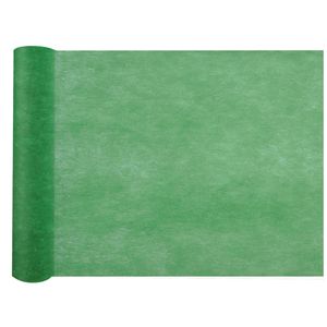 Tafelloper op rol - donkergroen - 30 cm x 10 m - non woven polyester