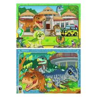 Ravensburger Legpuzzel jurassic world explorers, 2x24st.