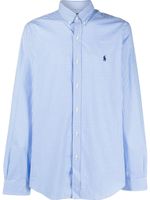 Polo Ralph Lauren chemise Polo Pony à carreaux vichy - Bleu - thumbnail