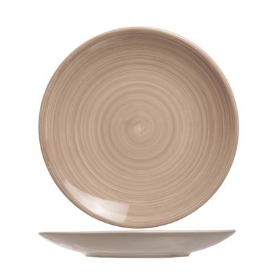 Cosy & Trendy ontbijt/dessert bordje Turbolino - beige - D22 cm - keramiek