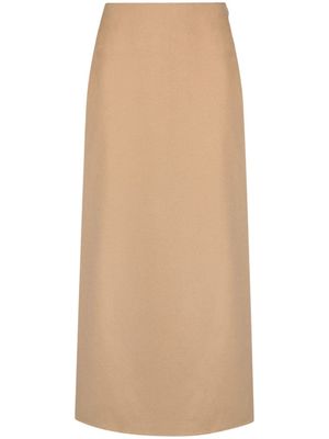 By Malene Birger jupe mi-longue Palomie en laine - Tons neutres