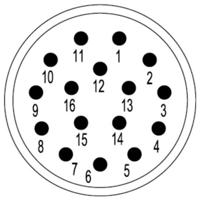 Weidmüller 1170080000 Stekker inzetstuk 16 Crimpen 1 stuk(s)