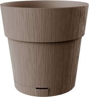 STEFANPLAST ETHICA Bloempot - 2 L - 40 x h39 cm - Met waterreservoir - Taupe