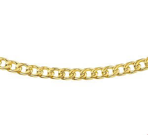 TFT Collier Geelgoud Geslepen Gourmet 5,1 mm x 60 cm