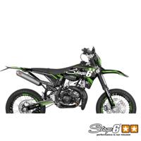 Stickerset Stage6 Sherco 50 >2018 groen