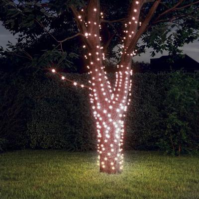 VidaXL 5 st lichtslinger met 200 led&apos;s solar binnen/buiten warmwit