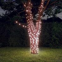 VidaXL 5 st lichtslinger met 200 led&apos;s solar binnen/buiten warmwit