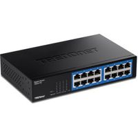 Trendnet TEG-S17D netwerk-switch Zwart