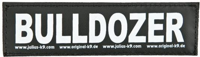 Julius-K9 label - Bulldozer