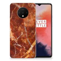 OnePlus 7T | TPU | Siliconen hoesje | Marmer Bruin