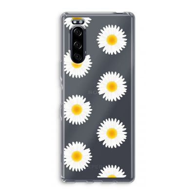 Margrietjes: Sony Xperia 5 Transparant Hoesje