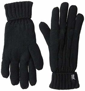 Heat Holders Ladies cable gloves maat M/L black (1 Paar)