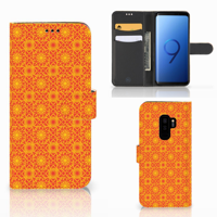 Samsung Galaxy S9 Plus | Telefoon Hoesje | Batik Oranje
