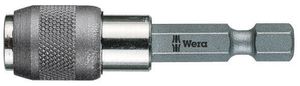 Wera Bithouder | 1/4 inch F 6,3 1/4 inch C 6,3 | snelwisselkop | lengte 52 mm | 1 stuk - 05053872001 - 05053872001