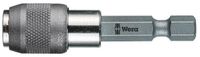 Wera Bithouder | 1/4 inch F 6,3 1/4 inch C 6,3 | snelwisselkop | lengte 52 mm | 1 stuk - 05053872001 - 05053872001 - thumbnail