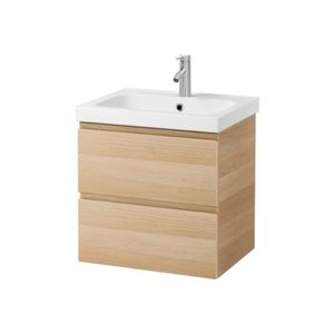 Badmeubelset Wiesbaden Vision Oak 80x46x53 cm