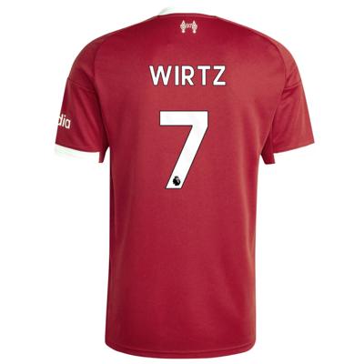 adidas Liverpool Wirtz 7 Thuisshirt 2025-2026