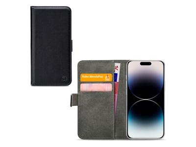 Mobilize Mobilize Classic Gelly Wallet Book Case Apple iPhone 14 Pro Black