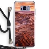 Mars: Samsung Galaxy S8 Plus Transparant Hoesje met koord - thumbnail