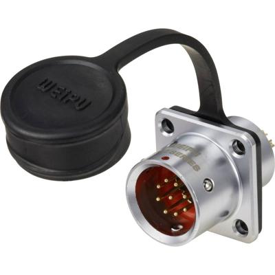 Weipu SF1213/P9 Ronde connector Stekker, recht Totaal aantal polen: 9 Serie (ronde connectoren): SF12 1 stuk(s)