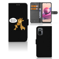 Xiaomi Redmi Note 10S | 10 4G | Poco M5s Leuk Hoesje Giraffe - thumbnail