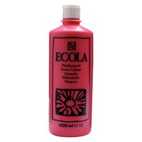 Talens Ecola plakkaatverf flacon van 1000 ml, tyrisch roze (magenta) - thumbnail