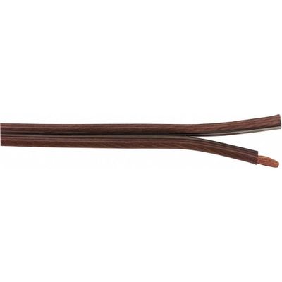AIV 23508T Luidsprekerkabel 2 x 6 mm² + 2 x 6 mm² Rook (transparant) per meter