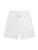 BOSS Kidswear short de sport à logo appliqué - Blanc