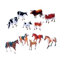 Newray Set Paarden of Koeien 6 stuks Assorti Newray Set Paarden of Koeien 6 stuks Assorti