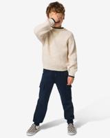HEMA Kinderbroek cargo regular fit donkerblauw (donkerblauw)