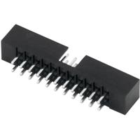 W & P Products 635-26-1-00 Male connector Rastermaat: 2 mm Totaal aantal polen: 26 Aantal rijen: 2 1 stuk(s)