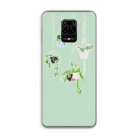 Hang In There: Xiaomi Redmi Note 9 Pro Transparant Hoesje