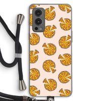 You Had Me At Pizza: OnePlus Nord 2 5G Transparant Hoesje met koord