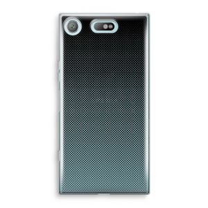 Musketon Halftone: Sony Xperia XZ1 Compact Transparant Hoesje