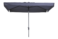 Madison stokparasol Delos luxe safier blue 200x300 cm. - thumbnail