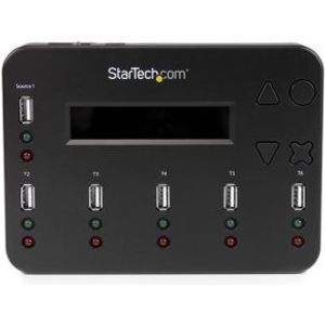 StarTech.com Standalone 1:5 USB-flashdriveduplicator en -wisser flashdrivekopieerder