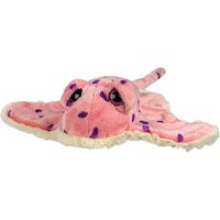 Suki Gifts pluche Pijlstaart Rog knuffeldier - cute eyes - roze - 37 cm - thumbnail