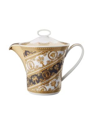 Versace théière Rhapsody à motif baroque - Jaune