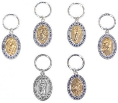 Sleutelhangers Engelen (Set van 12) Sleutelhangers Engelen (Set van 12)